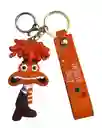 Llavero Con Muñeco O Figura De Ansiedad Intensamente 2
