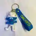 Llavero Con Muñeco O Figura De Pitufo