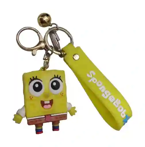 Llavero Con Muñeco O Figura De Bob Esponja