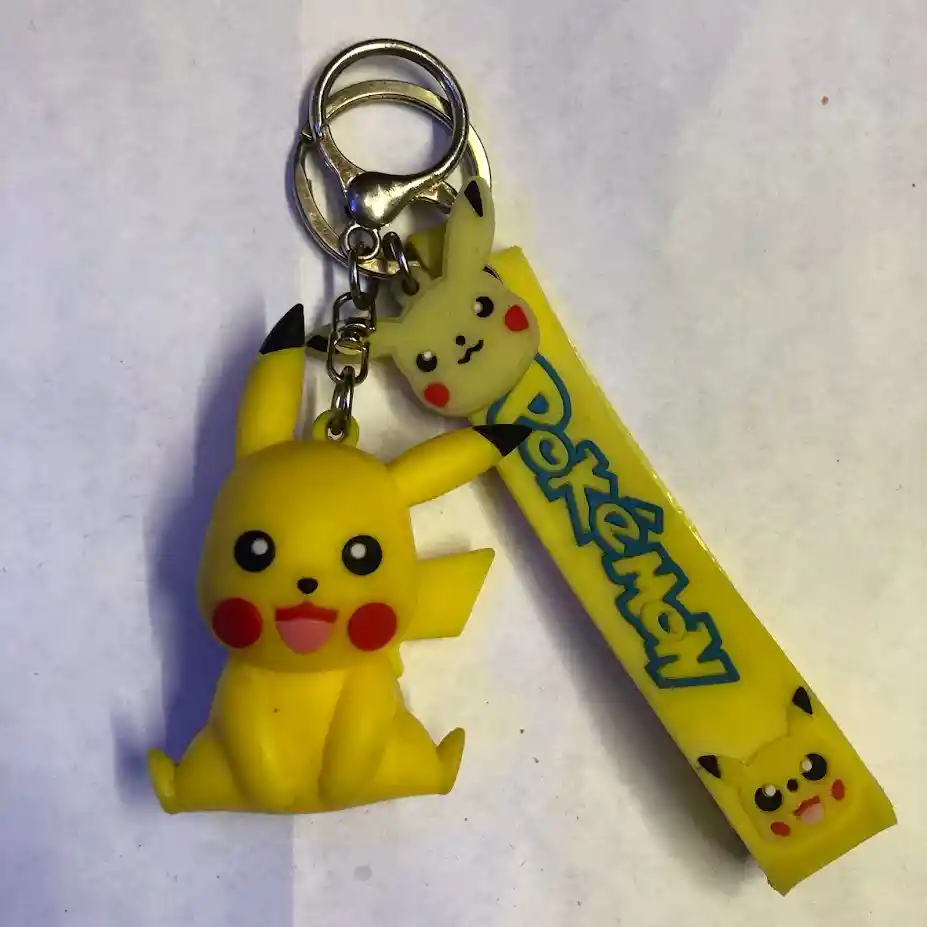 Llavero Con Muñeco O Figura De Pikachu