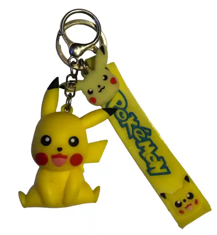 Llavero Con Muñeco O Figura De Pikachu