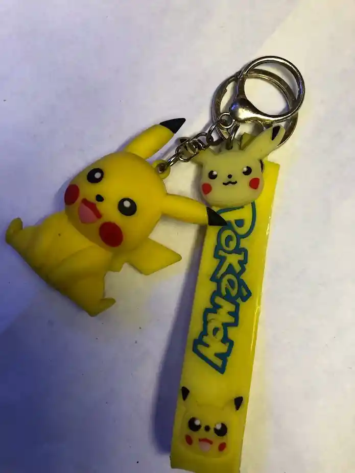 Llavero Con Muñeco O Figura De Pikachu