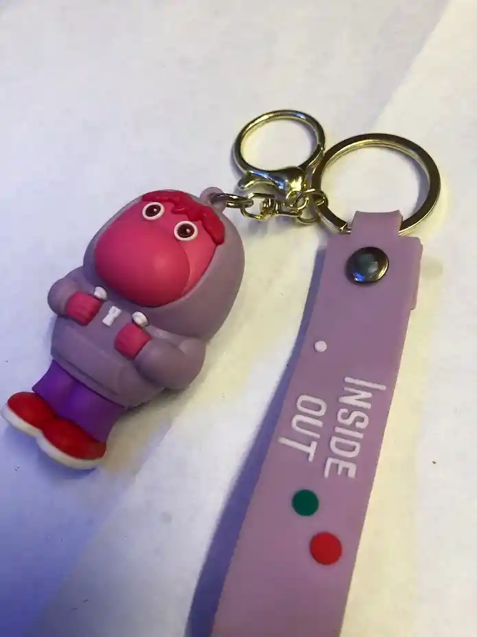 Llavero Con Muñeco O Figura De Venguenza Intensamente 2