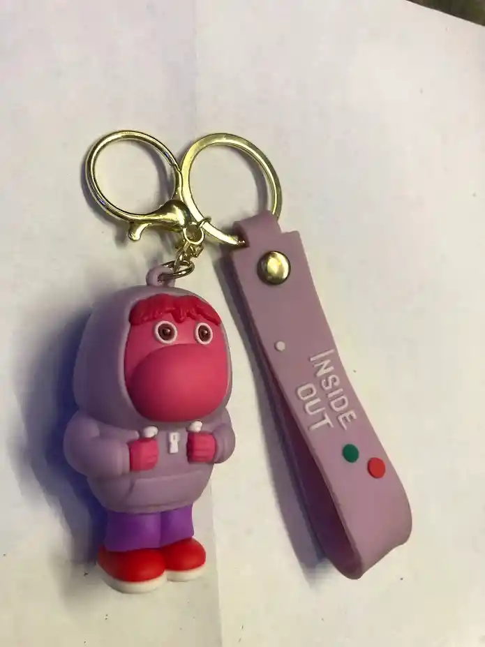 Llavero Con Muñeco O Figura De Venguenza Intensamente 2