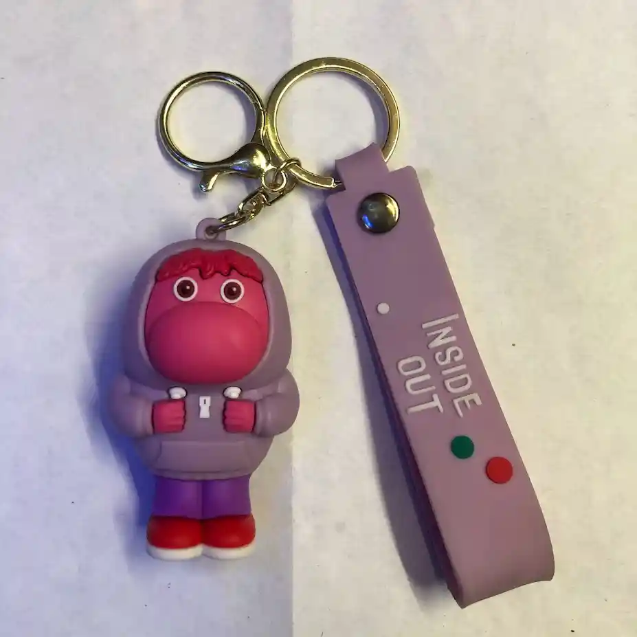 Llavero Con Muñeco O Figura De Venguenza Intensamente 2