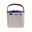 Parlante + 2 Micrófonos | Kit Karaoke Led | Para Niñas Y Niños