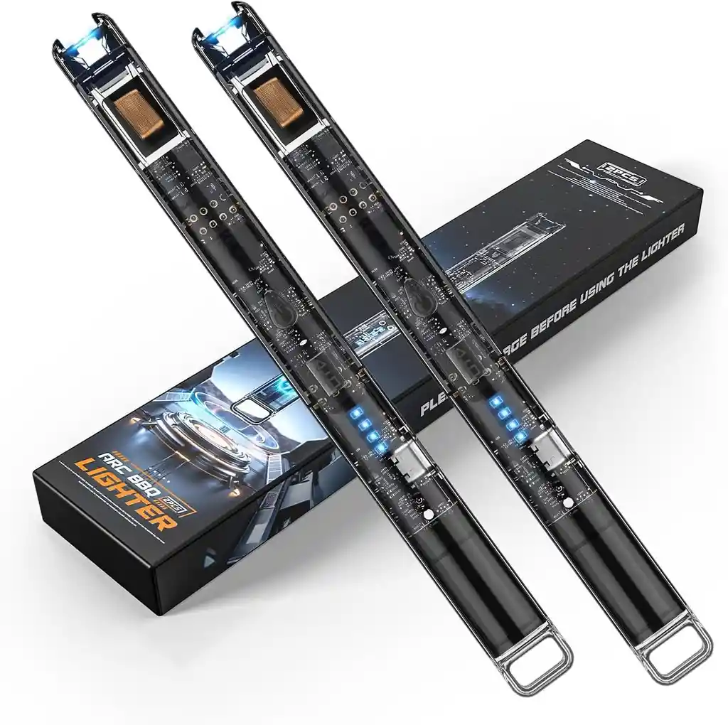Encendedor Eléctrico Recargable Usb C Con Bloqueo De Seguridad