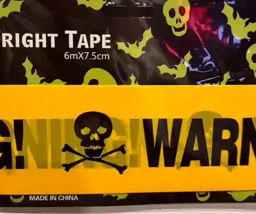 Cinta Decorativa Precaución