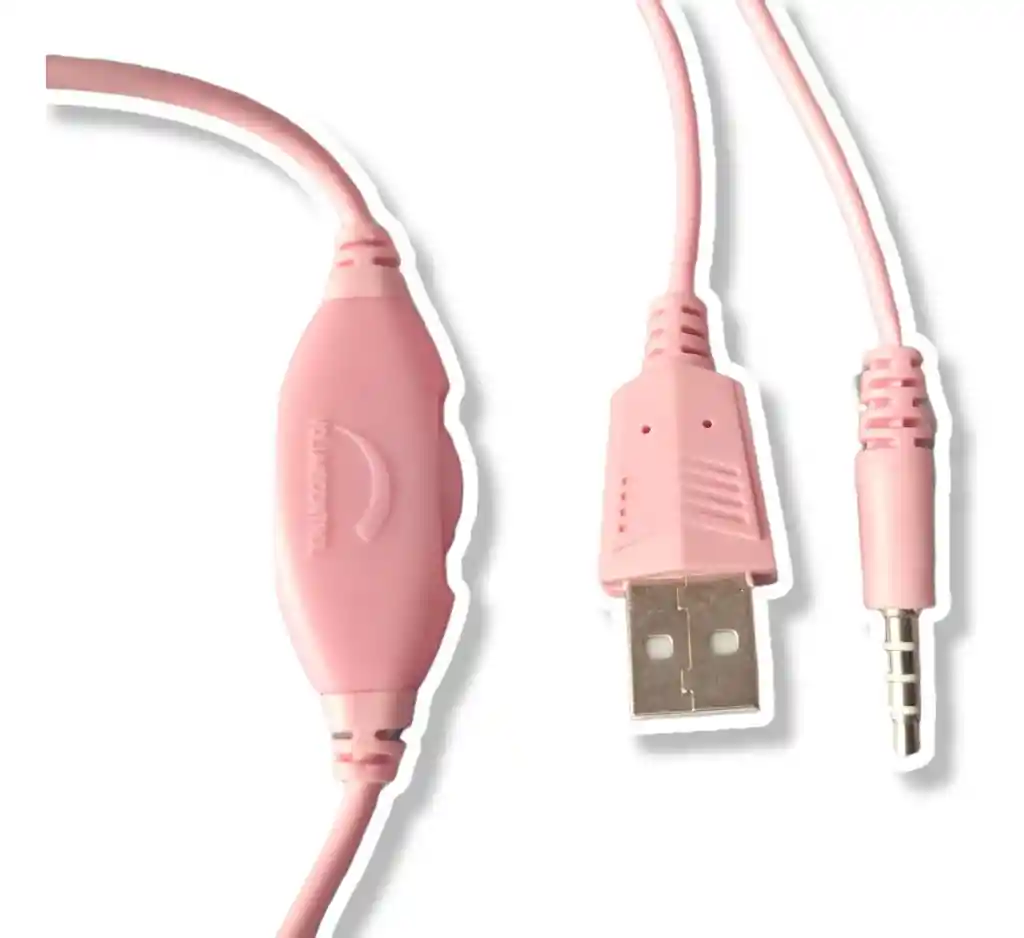 Audífonos Diademas Alámbricas Gato Pc 020