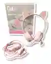 Audífonos Diademas Alámbricas Gato Pc 020