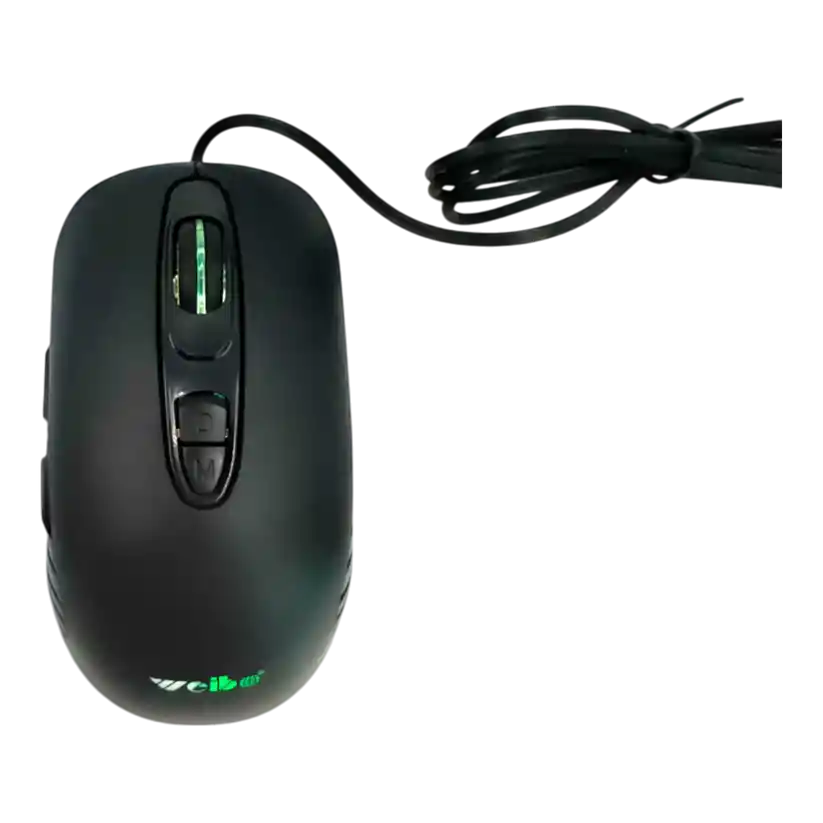 Combo Teclado Y Mouse Gamer De Cable Wb520