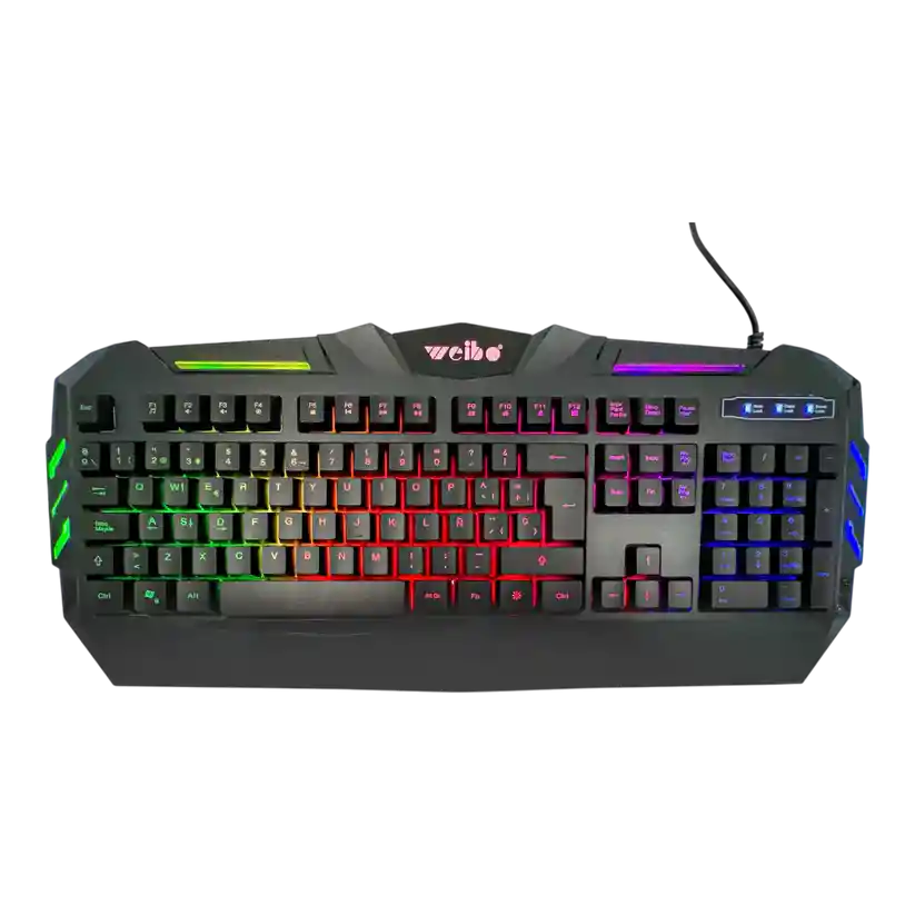 Combo Teclado Y Mouse Gamer De Cable Wb520