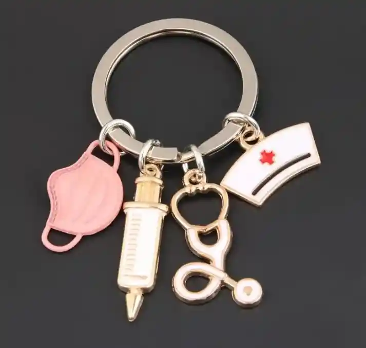 Llavero Diseño De Medicina Para Hombre O Mujer Para Llaves Doctor Enfermera Medicina Hospital