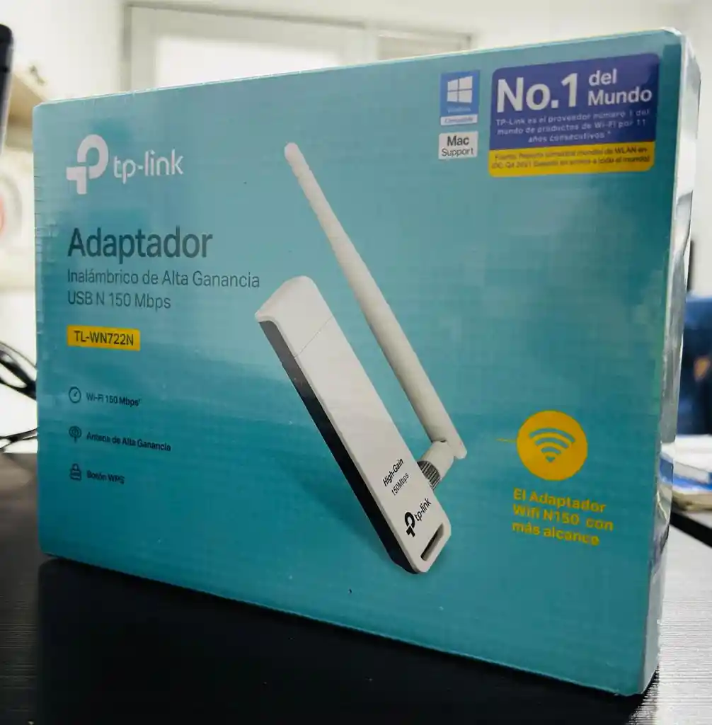 Antena De Red Usb Tp-link 150 Mbps