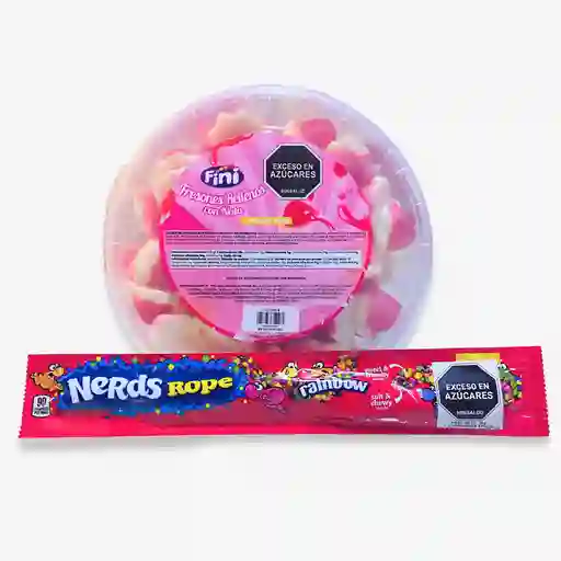 Combo Beso Fantasma | Fini Fresones Y Nerds Rope