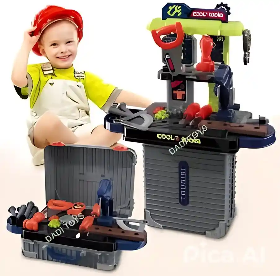 Maletin De Accesorios De Herramientas Para Niño