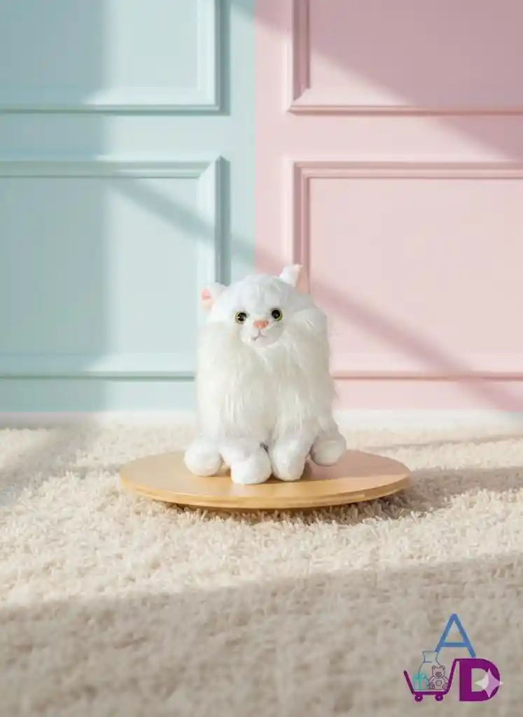 Peluche Gato Blanco