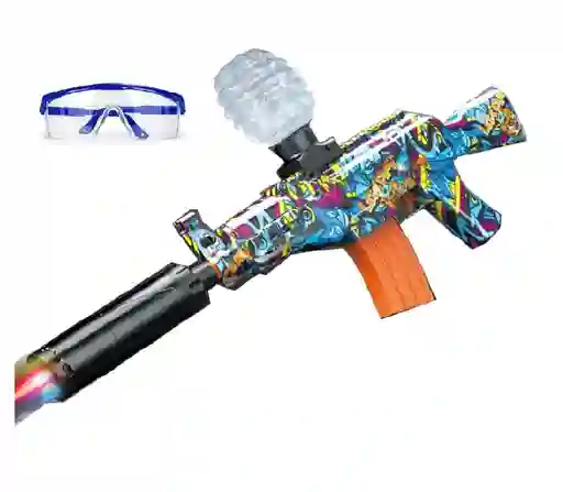 Rifle Zebbris Hidrogel Automáticaak47 Recargable Bolitas Gel - Segun Disponibilidad