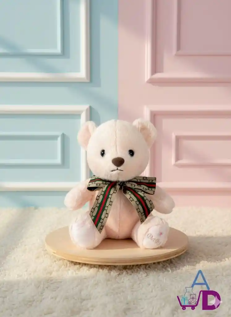 Peluche De Oso Pequeño Tierno De Tercipelo