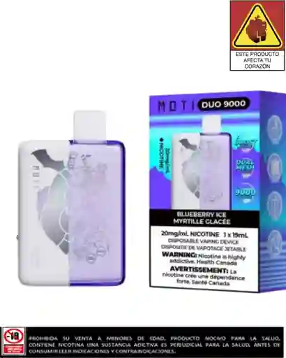 Vapeador Moti Blueberry Ice 9.000 Puffs