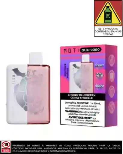 Vapeador Moti Cherry Blueberry 9.000 Puffs