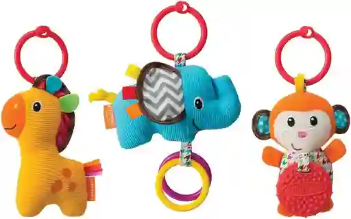 Juguete Set Bebé Estimulación Temprana Texturas Colores