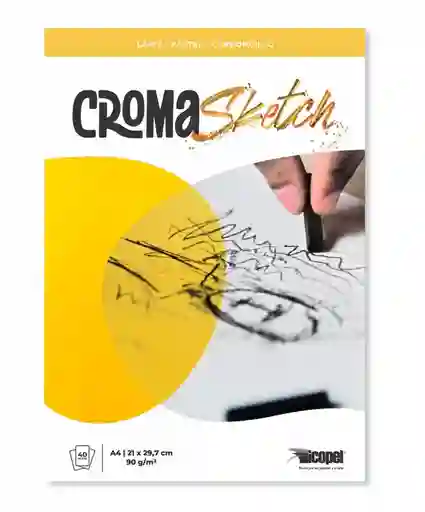 Block Croma Sketch 90 - G - A4 X 40 Hjs