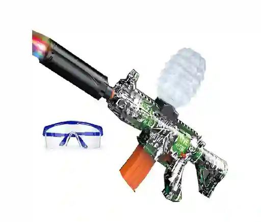 Rifle Zebbris De Hidrogel Juguete M416 Con Luz Para Juegos