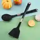 Juego De Utensilios De Cocina 7 Piezas Negro