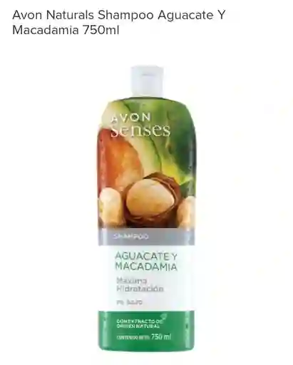 Avon - Shampoo - Aguacate Y Macadamia - Maxima Hidratación