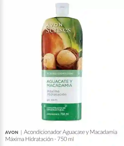 Avon - Acondicionador - Aguacate Y Macadamia - Maxima Hidratación