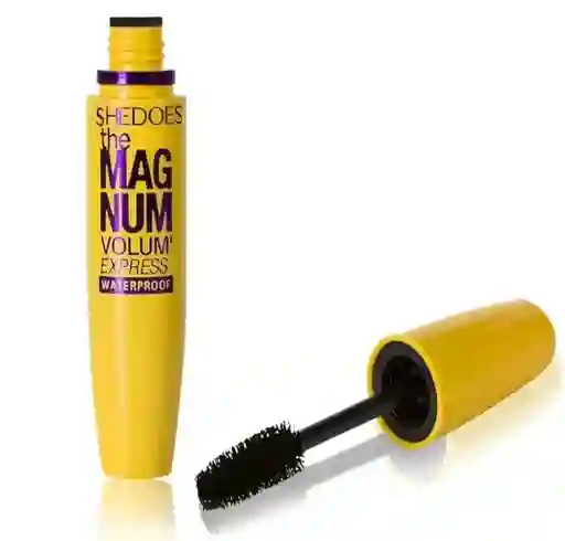 Pestañina A Prueba De Agua Mag Num Shedoes Maquillaje Para Ojos