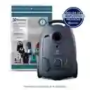 Aspiradora Electrolux Mas Bolsas Azul Oscuro 1800 W Eqp40+swecl