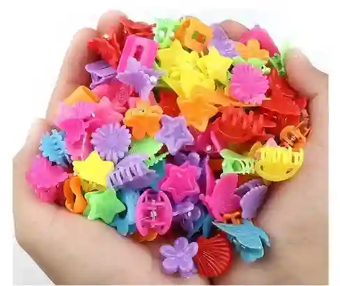 Mini Pinzas Caimanes Hebillas Para El Cabello Para Niñas O Mujer