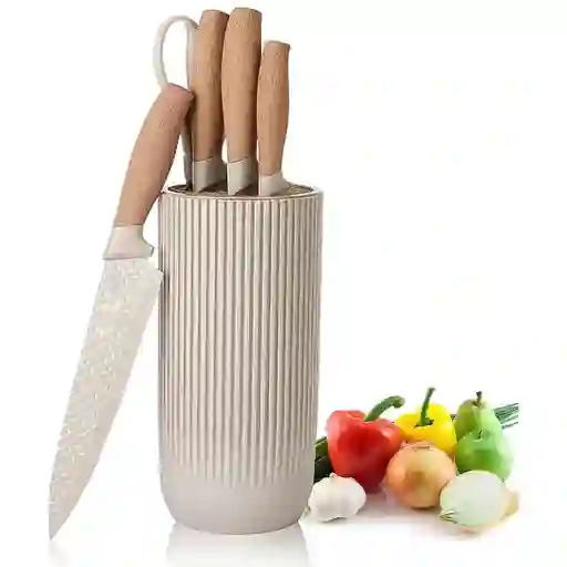 Juego De Cuchillo X6 Piezas Ks23