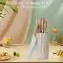 Juego De Cuchillo X6 Piezas Ks23