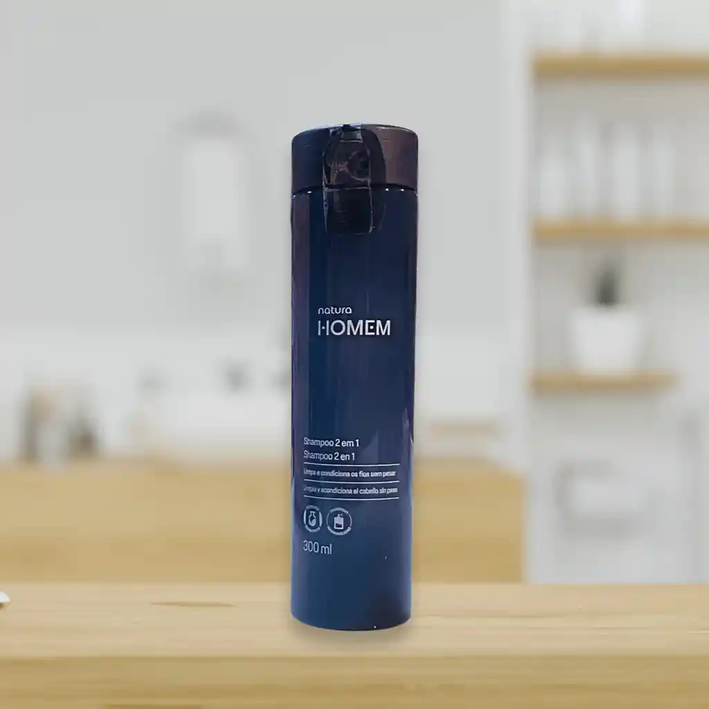 Shampoo 2 En 1 Natura Homem 300ml