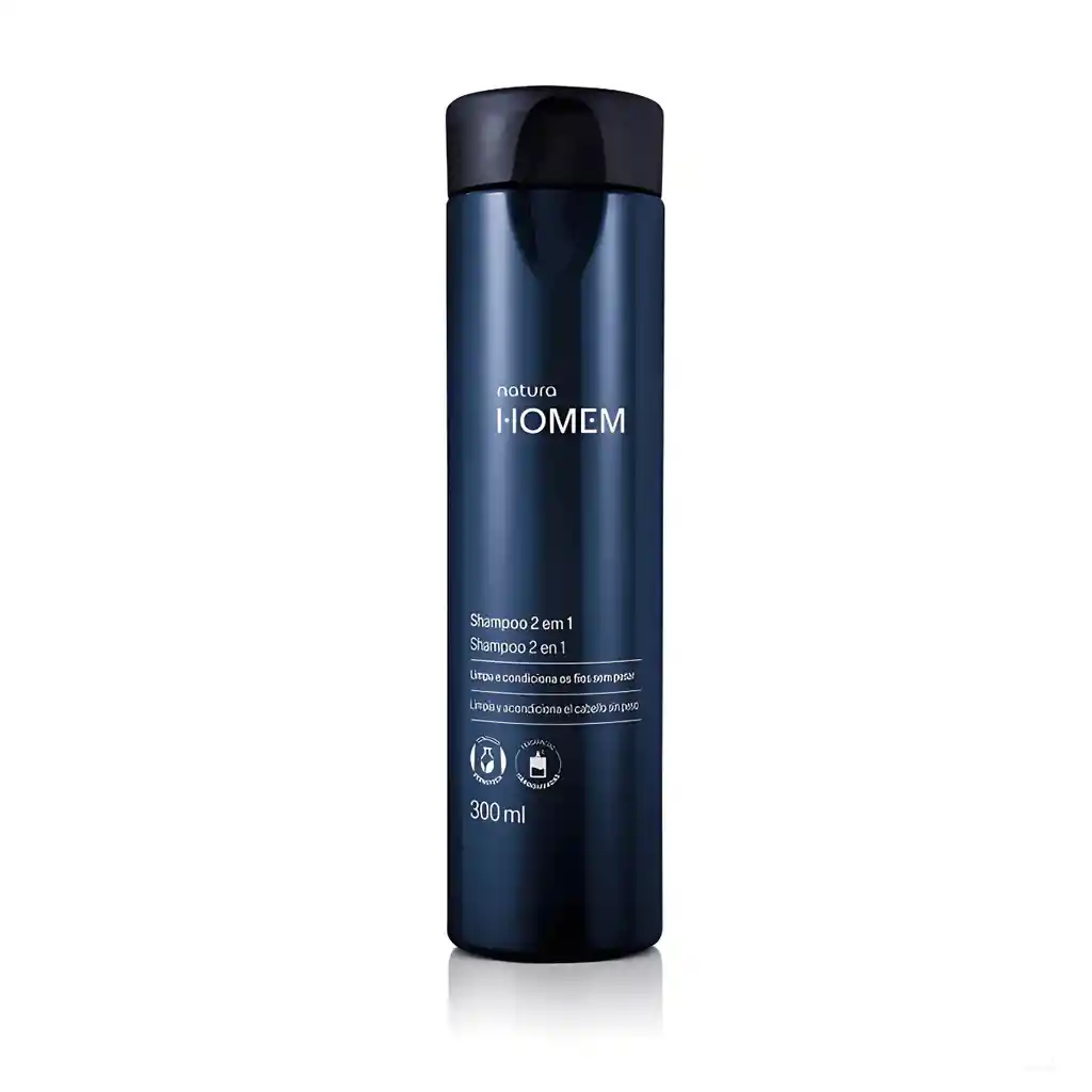 Shampoo 2 En 1 Natura Homem 300ml