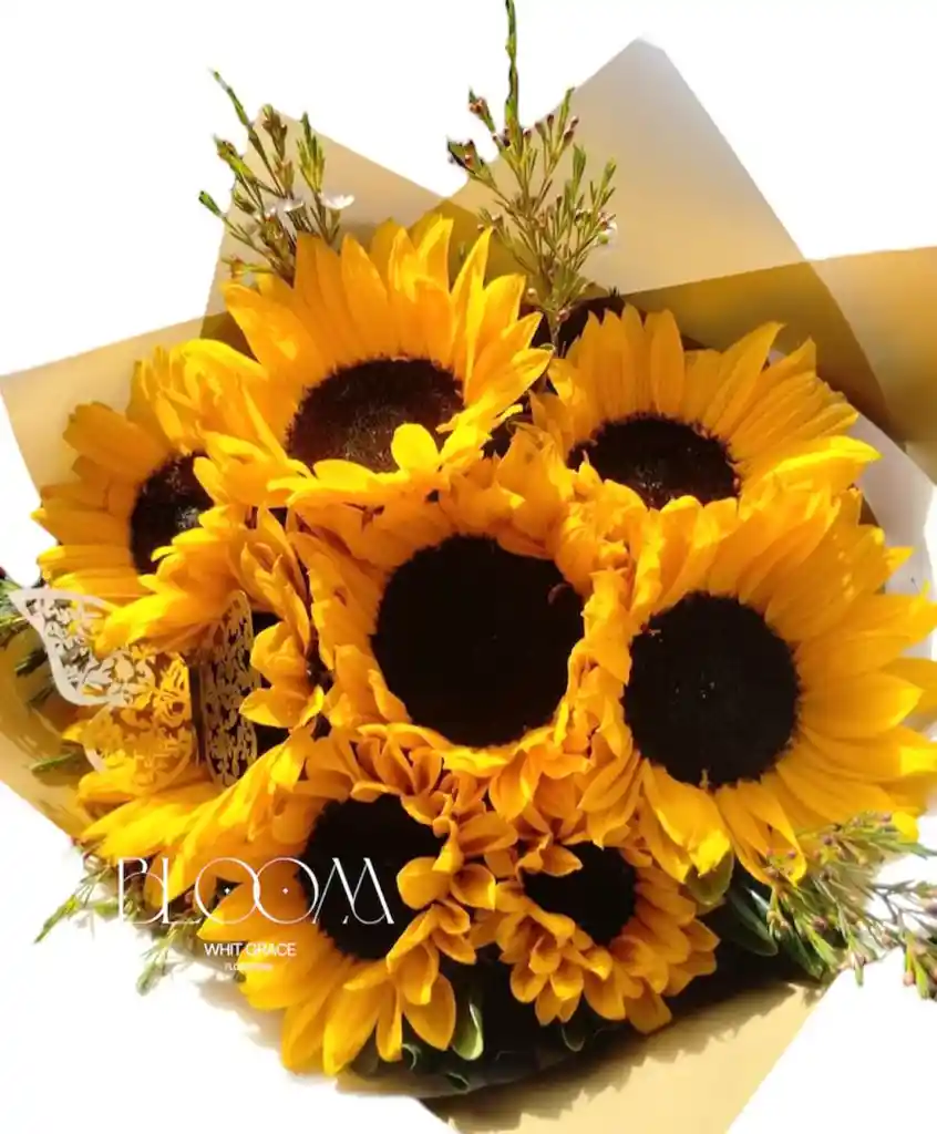 Flores Girasoles En Bouquet