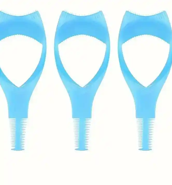 Guia De Aplicacion Para Pestañina Con Cepillo Para Peinar Pestañas Maquillaje Para Ojos