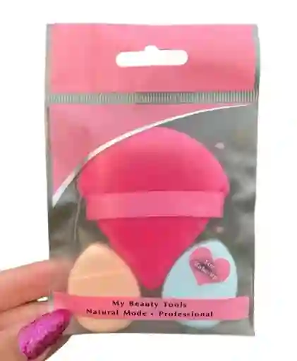 Kit De Borlas Para Maquillaje Para Aplicar Polvos X 3 Unidades