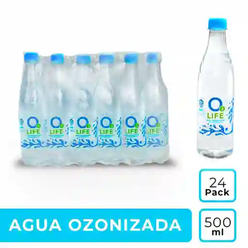 Paca De Agua Ozonizada 500ml