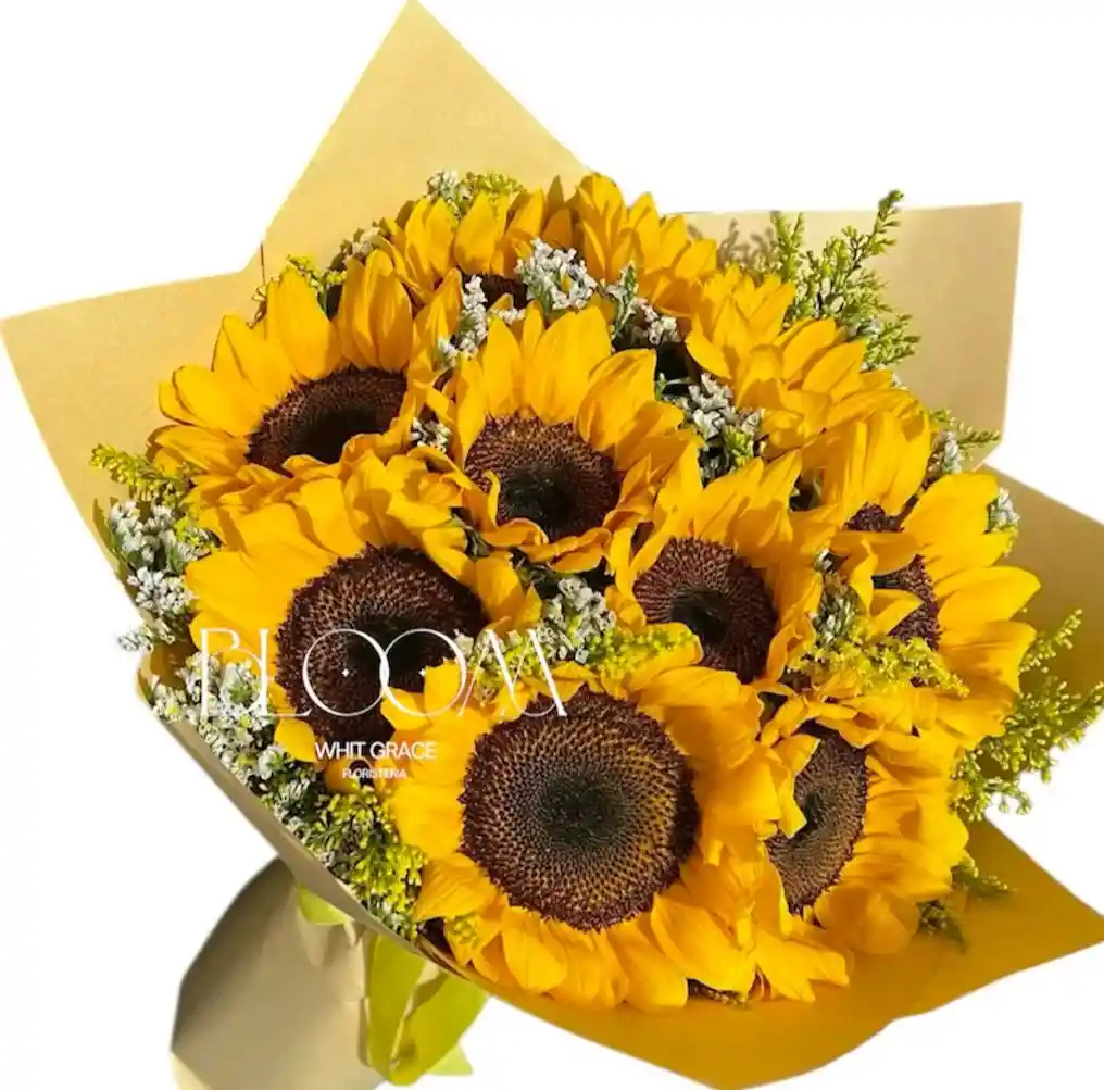 Flores Girasoles En Bouquet