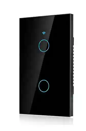 Interruptor De Luz Inteligente Wifi Doble (dos Botones)
