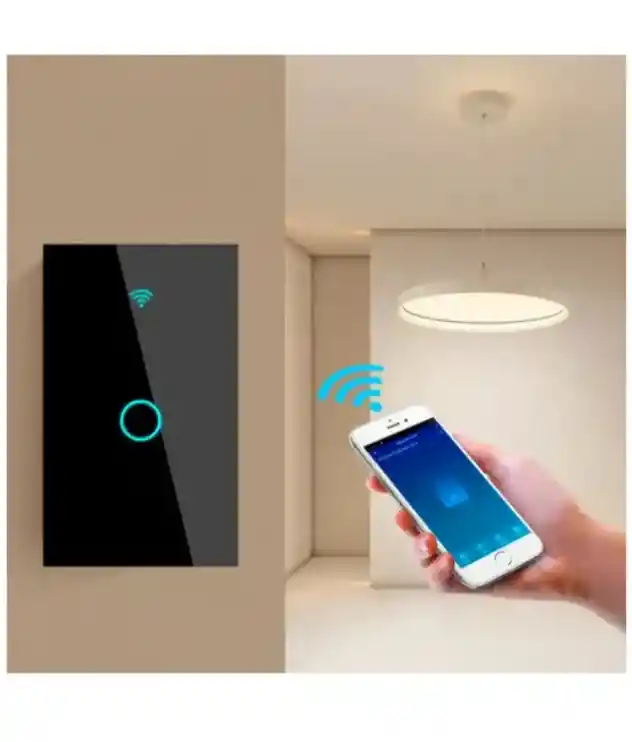 Interruptor De Luz Inteligente Wifi Doble (dos Botones)