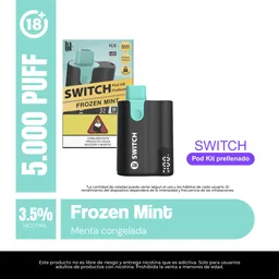 Dispositivo Pod Lit Frozen Mint 5000 Puffs 3,5%