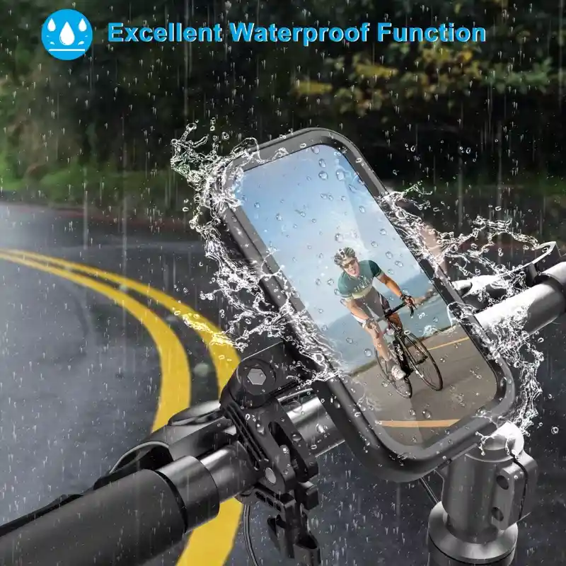 Holder Soporte Celular Impermeable Magnetico Rigido Moto Pro