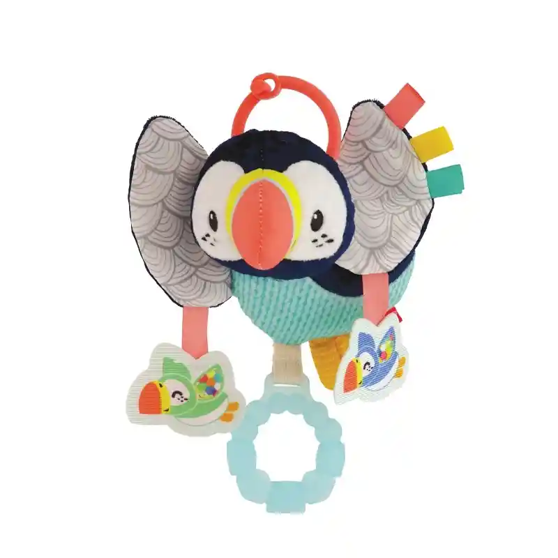Juguete Bebé Mordedor Estimulación Temprana Pingüino Textura
