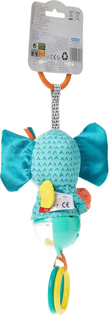 Juguete Sonajero Bebé Estimulación Temprana Elefante Textura