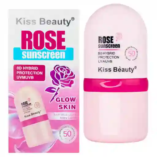 Protector Solar Rosas Spf50 Kiss Beauty